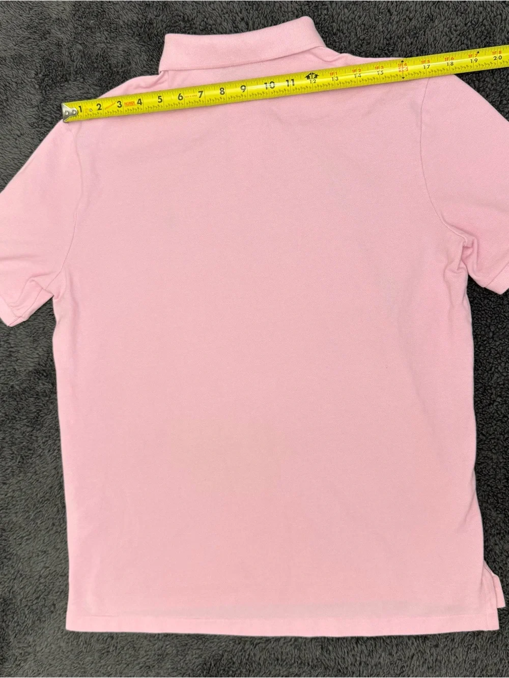 Polo Ralph Lauren Men's Pink Classic Fit Short Sleeve Polo Shirt Size Medium